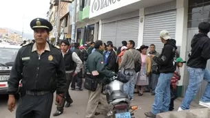 Policía Nacional. Foto: Andina