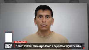 Un exsuboficial de la FAP entrenado en ciberseguridad fue capturado tras liderar una red de explotación sexual de menores. Video: Cuarto Poder