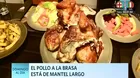  El pollo a la brasa está de mantel largo