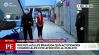 Polvos Azules reanuda actividades comerciales con atención al público 