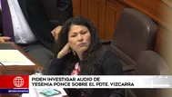 Ponce rechaza audios en su contra y afirma que es "una campaña" para perjudicarla