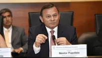 Néstor Popolizio. Foto: Cancillería Perú