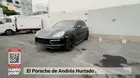 El Porsche de Andrés Hurtado