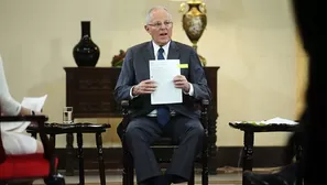 Pedro Pablo Kuczynski, presidente del Perú. Foto: Presidencia / Video: TV Perú