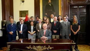 Mensaje de PPK. Foto: Presidencia