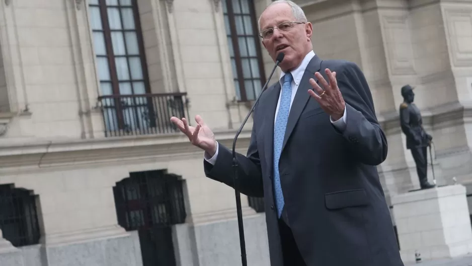 Pedro Pablo Kuczynski, presidente de la República. Foto: Andina