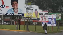 También figuran Frente Amplio y Perú Nación. Foto: Referencial/archivo El Comercio