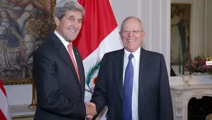 John Kerry y Pedro Pablo Kuczynski | Foto: Presidencia del Perú