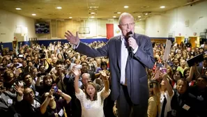 Pedro Pablo Kuczynski (PPK) con la comunidad peruana en Nueva York. Foto: Andina.