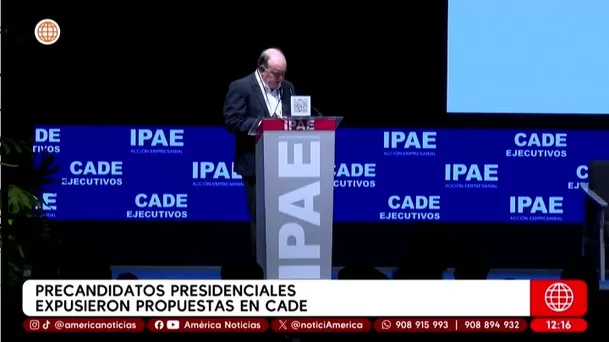 ¿Qué propuso Rafael López Aliaga en CADE?/ América Noticias ¿Qué propuso Rafael López Aliaga en CADE?/ América Noticias