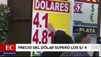 El dólar registró una considerable alza