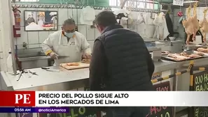 Precio del pollo. América Noticias