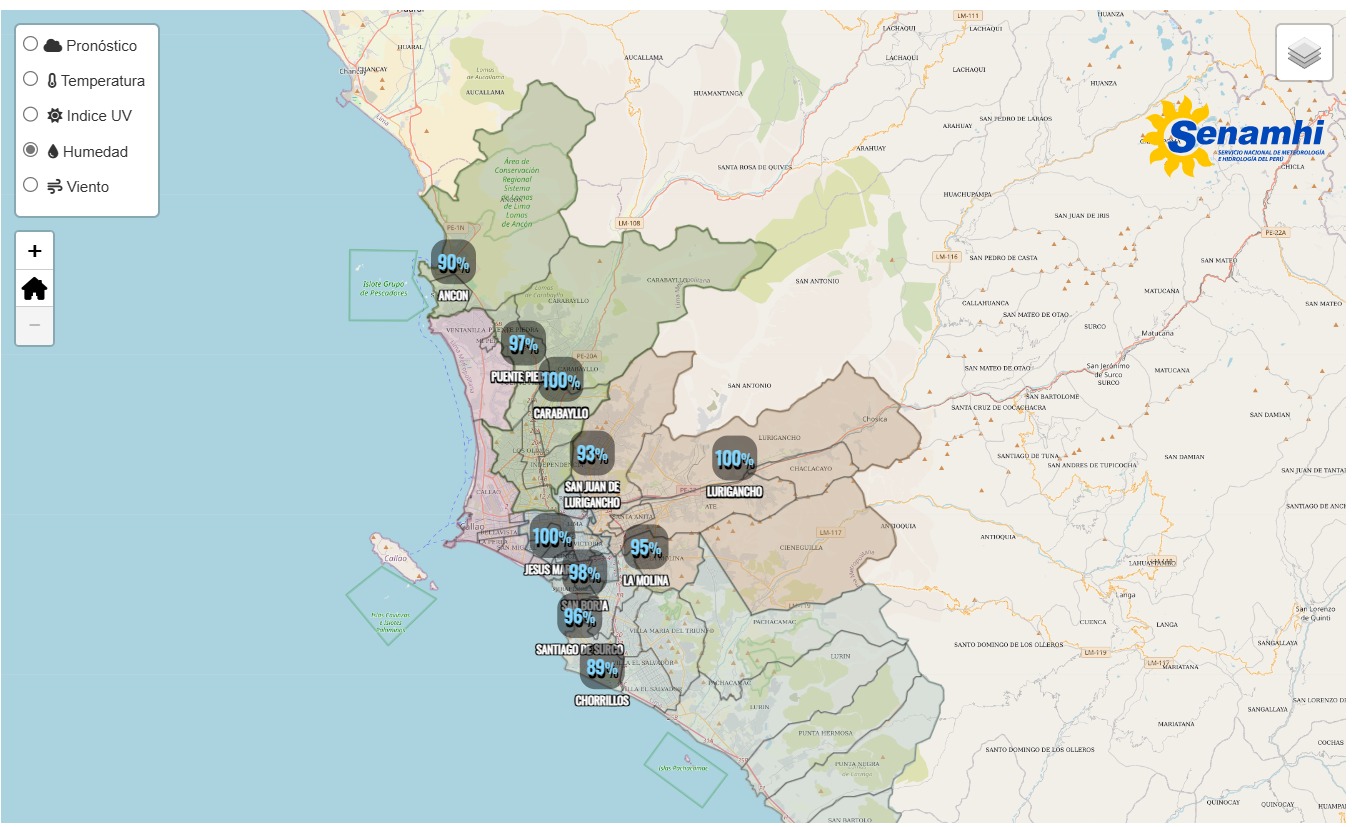 Clima en Lima: El pronóstico del tiempo para los distritos de la capital este 4 de julio