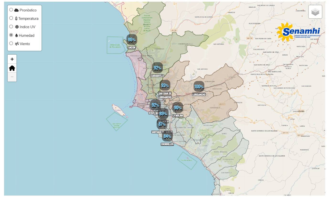 Clima en Lima: El pronóstico del tiempo para los distritos de la capital este 5 de agosto