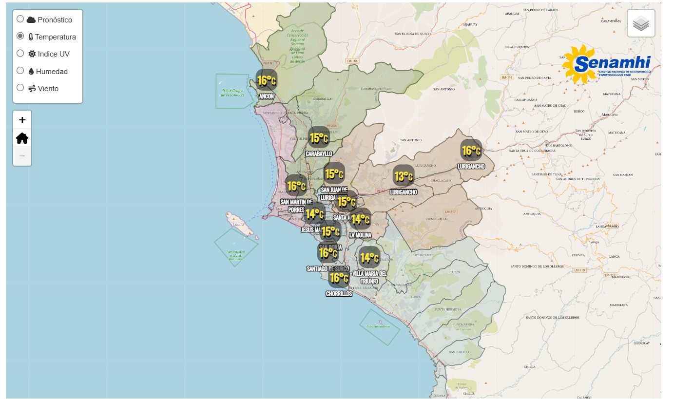 Clima en Lima: El pronóstico del tiempo para los distritos de la capital este 5 de agosto