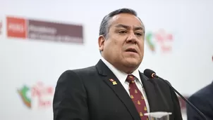 Premier a Fiscalía y PJ: no liberen a delincuentes capturados. Foto y video: Canal N/Andina