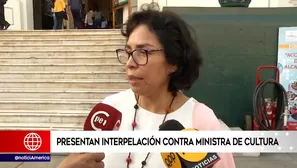 La ministra Balbuena se encuentra en el Congreso exponiendo el presupuesto para su sector. Foto: captura de TV