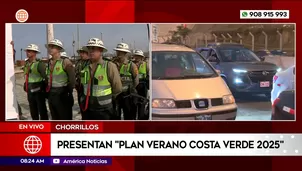 Presentan Plan Verano Costa Verde 2025. Foto y video: América Noticias