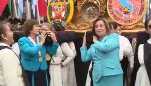 Presidenta de la República, Dina Boluarte, participó en homenaje a Santa Rosa de Lima en Palacio. / Video: Canal N