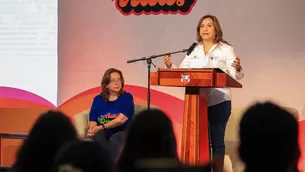 Presidenta de la República participó de la ceremonia de reconocimiento a la perseverancia / Foto: Presidencia del Perú