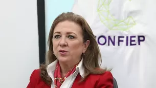 María Isabel León, presidenta de Confiep. Foto: El Comercio