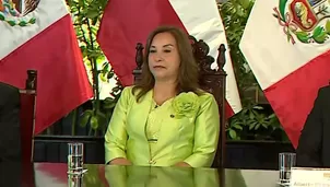 La presidenta de la República participó en la ceremonia de presentación de la presidencia pro tempore del Perú de la Alianza del Pacífico. / Video: Canal N