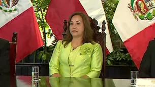 La presidenta de la República participó en la ceremonia de presentación de la presidencia pro tempore del Perú de la Alianza del Pacífico. / Video: Canal N