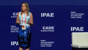 "Hoy, felizmente, el financiamiento por parte de las empresas está prohibido", dijo Conterno. Foto y video: América Noticias