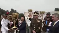 ¿Qué evento encabezó Keiko Fujimori por la Batalla de Junín?