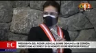 Presidenta del Poder Judicial: Cerrón tiene el derecho a ejercitar las acciones que considere convenientes