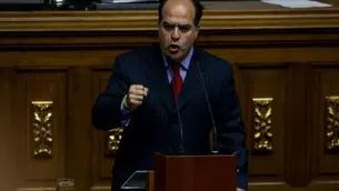 Diputado venezolano, Julio Borges. Foto: EFE