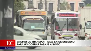 Transportistas realizarán paro.