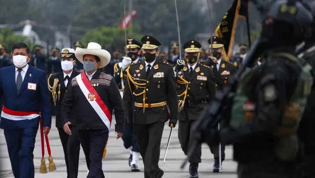 Presidente Castillo asistirá a ceremonia por el Día de las Fuerzas Armadas