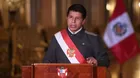 Presidente Castillo descartó cierre del Congreso 