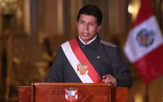 Presidente Castillo descartó cierre del Congreso  - Noticias de operacion
