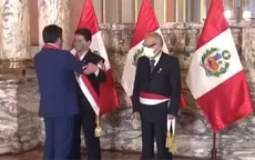 Presidente Castillo recibió saludo de las altas autoridades de la Nación - Noticias de palacio-gobierno