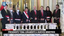 Nuevos miembros del gabinete Torres. Canal N