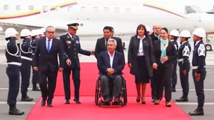 Esta noche Moreno participará en una cena que ofrecerá Martín Vizcarra. Foto: Presidencia Ecuador