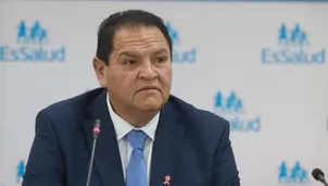 Presidente de Salud anunció la suspensión del paro. Foto: Andina / Video: Canal N