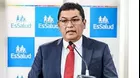 Presidente de EsSalud confirma estado de los heridos durante manifestación