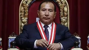 Presidente del JNE, Víctor Ticona. Foto: peru21.pe