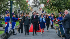 Jerí participa en Gabinete Binacional Perú-Ecuador en Quito. Foto: Presidencia. Video: Canal N