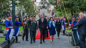 Jerí participa en Gabinete Binacional Perú-Ecuador en Quito. Foto: Presidencia. Video: Canal N