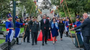 Jerí participa en Gabinete Binacional Perú-Ecuador en Quito. Foto: Presidencia. Video: Canal N