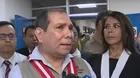 Javier Arévalo evitó pronunciarse sobre el caso de Alejandro Toledo para "evitar malas interpretaciones"