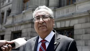 José Luis Lecaros, presidente del Poder Judicial. Foto: El Comercio