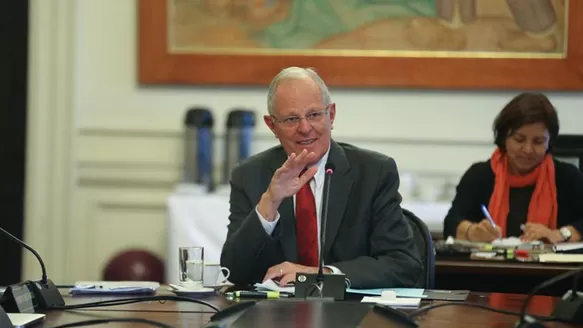 Pedro Pablo Kuczynski, presidente de la República. Foto: Andina