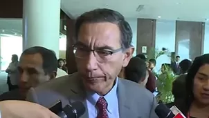 Martín Vizcarra. Foto y video: Canal N