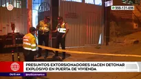 Detonaron explosivo en vivienda de 6 pisos | Video: América Noticias