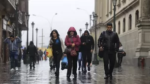 La temperatura sigue disminuyendo en diversos distritos de Lima.